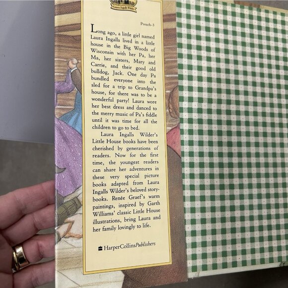 MY FIRST LITTLE HOUSE Books Lot 3 Winter Days Christmas Dance At Grandpa’s Pb HC - Picture 15 of 16